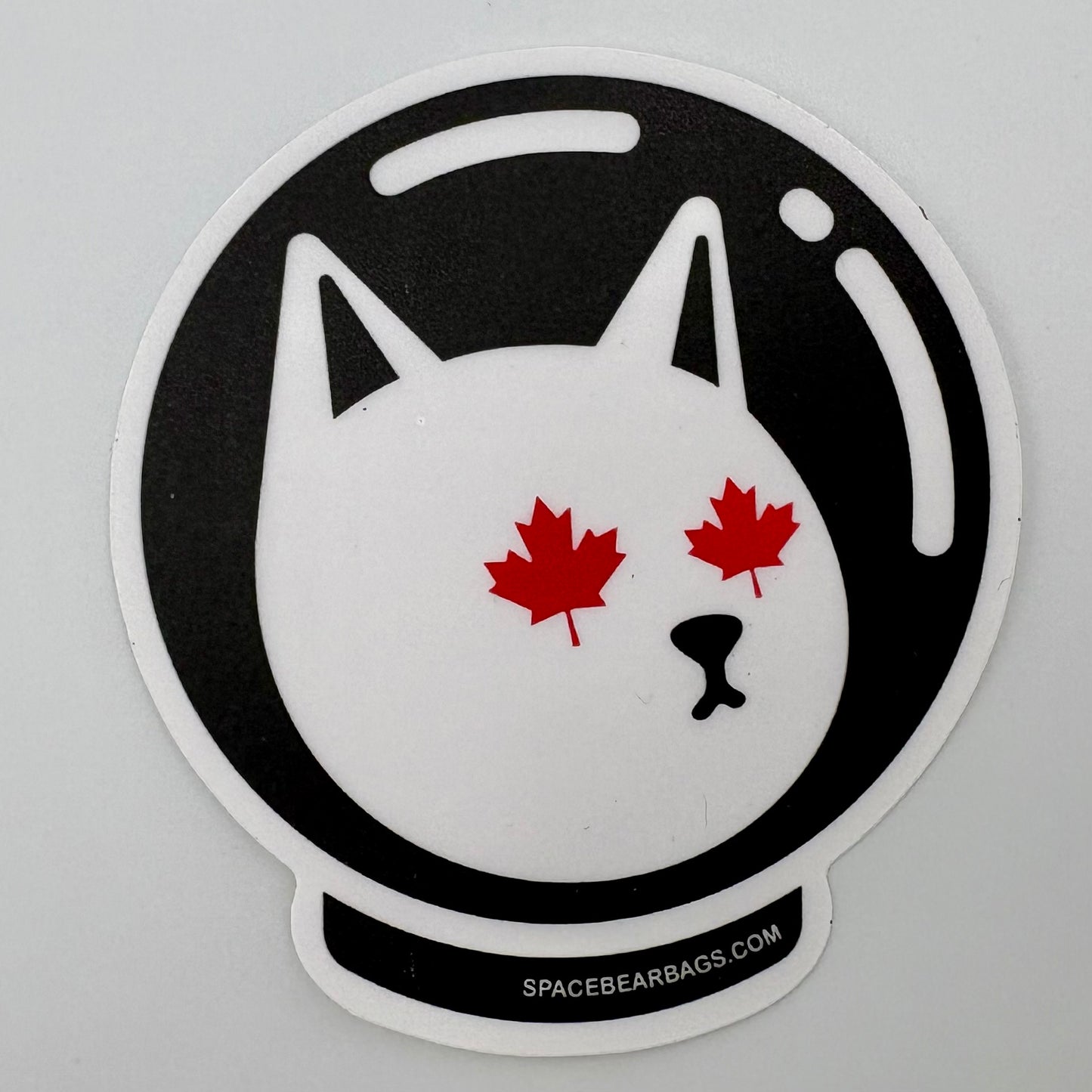 Space Bear Bags Stickers