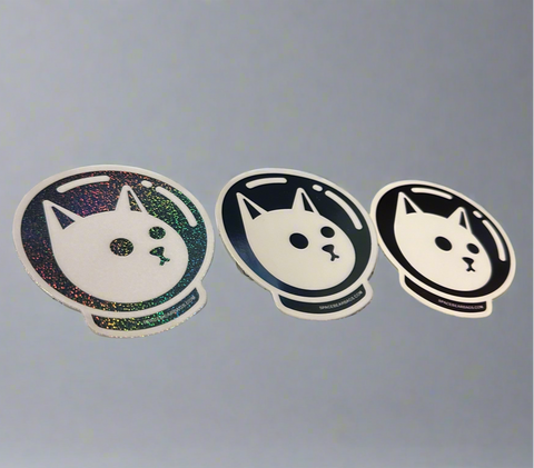 Space Bear Bags Stickers